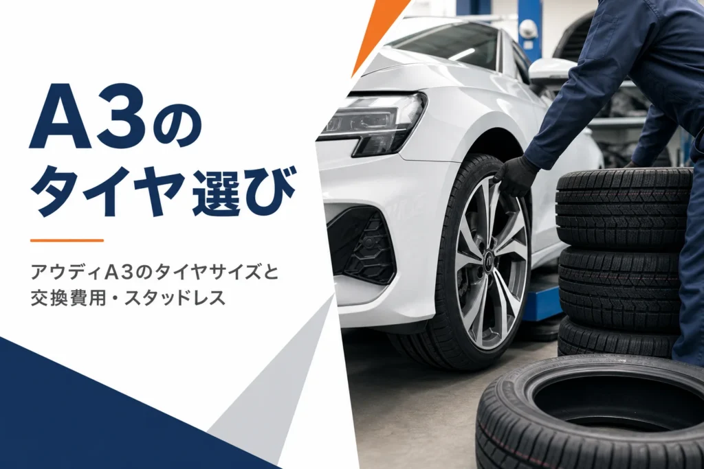 タイヤ専門店でホイールとタイヤを交換する場面のイメージ